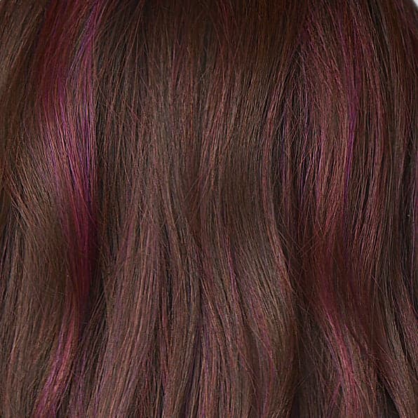 Deep Plum Brown-R color swatch by Rene of Paris
