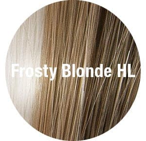 FROSTY BLONDE HL color swatch by TressAllure