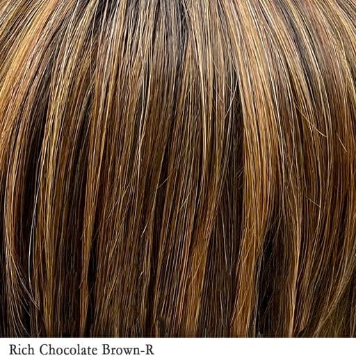 Rich Chocolate Brown-R color swatch by Belle Tress