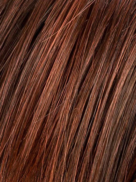 DARK-AUBURN-ROOTED color swatch by Ellen Wille