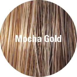 MOCHA GOLD color swatch by TressAllure
