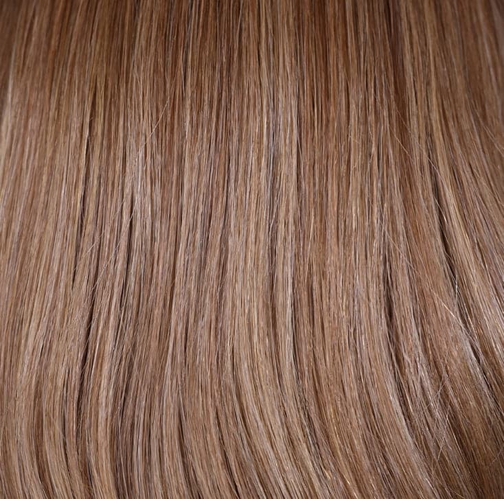 Caramel Toffee Brown-R color swatch by Belle Tress