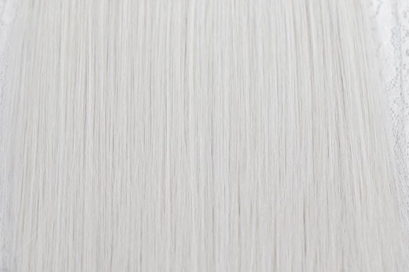 Platinum Shimmer (1001) color swatch by TressAllure