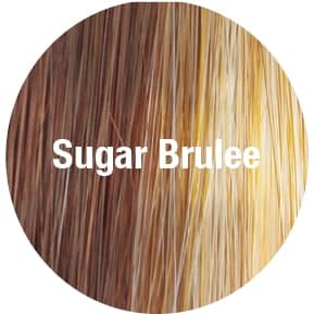 SUGAR BRULE color swatch by TressAllure