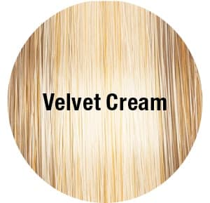 Velvet Cream color swatch by TressAllure